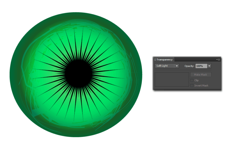 Как сделать глаз в adobe illustrator