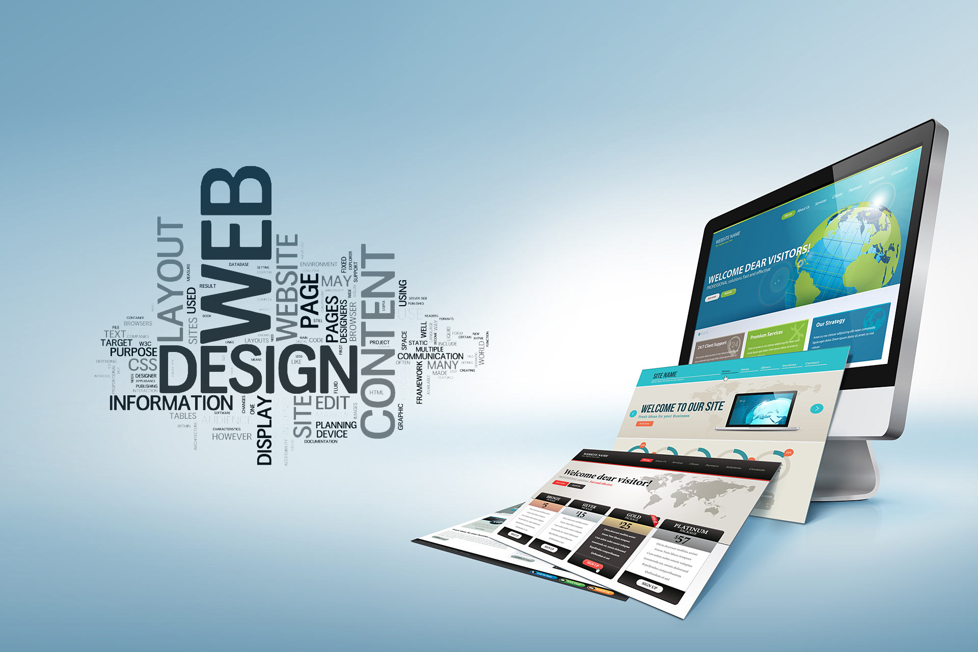 Изготовление сайтов продвижение создание дизайн концепции сайта