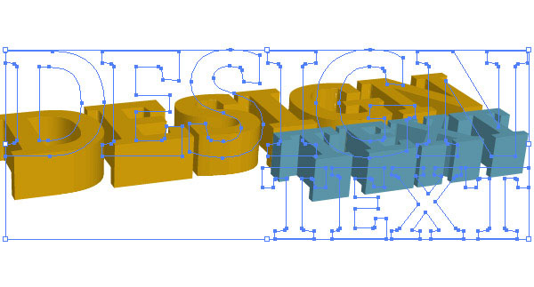 3D-текста в Adobe Illustrator